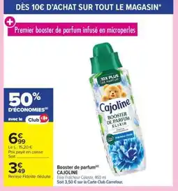 Carrefour Booster de parfum CAJOLINE offre