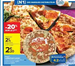 Carrefour PIZZA CARREFOUR CLASSIC offre