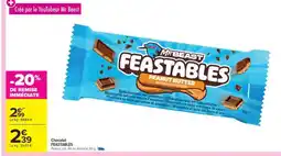 Carrefour Chocolat FEASTABLES offre