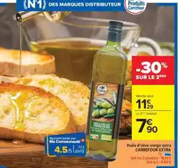 Carrefour Huile d'olive vierge extra CARREFOUR EXTRA offre