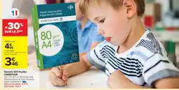 Carrefour Ramette 500 feuilles Carrefour offre
