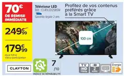 Carrefour Téléviseur LED offre