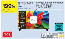 Carrefour Téléviseur QLED 4K offre