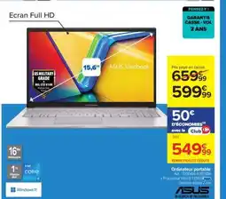Carrefour Ordinateur portable ASUS Vivobook offre