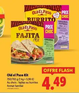Lidl OLD EL PASO Kit offre
