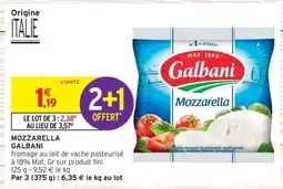 Intermarché Hyper Mozzarella Galbani offre