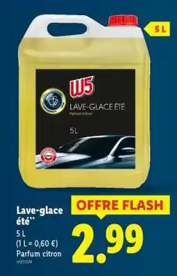 Lidl Lave Glace Été offre