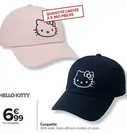 Carrefour Casquette offre