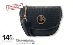 Carrefour Sac bandoulière femme offre