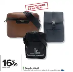 Carrefour Sacoche casual offre