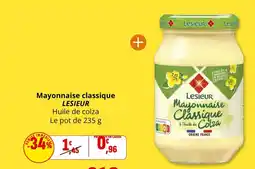 Coccinelle Express LESIEUR Mayonnaise Classique offre