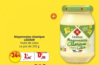 Coccinelle Express LESIEUR Mayonnaise Classique offre