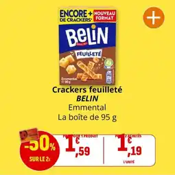 Coccinelle Express Crackers feuilleté belin offre