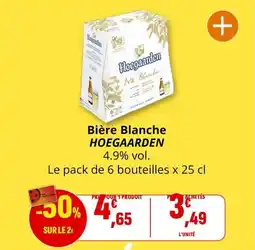 Coccinelle Express Bière blanche hoegaarden offre