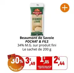 Coccinelle Express Beaumont de savoie pochat & fils offre