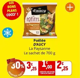 Coccinelle Express D'AUCY Poêlée offre