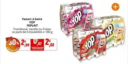 Coccinelle Express Yaourt à boire yop yoplait offre