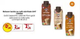 Coccinelle Express Boisson lactée au café stérilisée uht candia offre