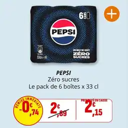 Coccinelle Express Pepsi offre