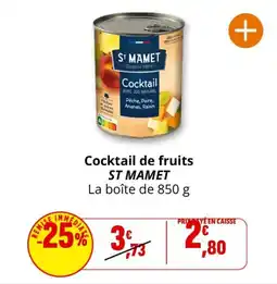 Coccinelle Express Cocktail de fruits st mamet offre