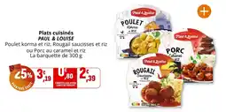 Coccinelle Express Plats cuisinés paul & louise offre