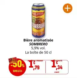 Coccinelle Express Bière aromatisée sombrero offre