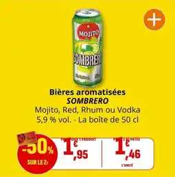 Coccinelle Express Bières aromatisées sombrero offre