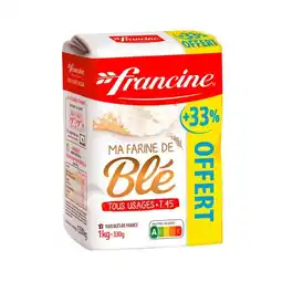 Carrefour FRANCINE Farine de blé offre