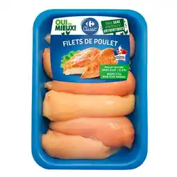 Carrefour CARREFOUR CLASSIC' Filets de Poulet offre