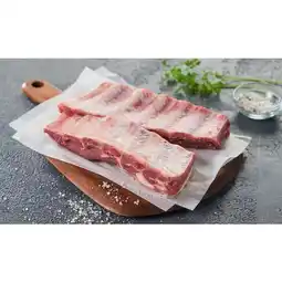 Carrefour CARREFOUR Porc : travers avec os à griller offre