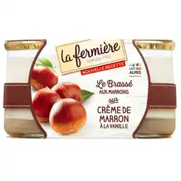 Carrefour LA FERMIÈRE Yaourts brassés offre