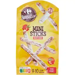 Carrefour CARREFOUR SENSATION Mini saucissons en sticks offre