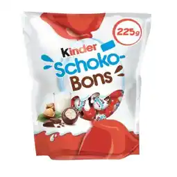 Carrefour KINDER Chocolats schokobons offre