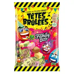 Carrefour TÊTES BRULÉES Bonbons Family Party offre