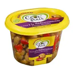 Carrefour CROC’ FRAIS Olives dénoyautées MAXI FORMAT offre