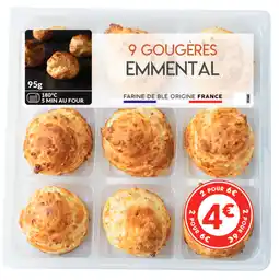 Carrefour MIX BUFFET 9 Gougères emmental offre