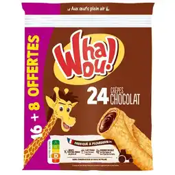 Carrefour WHAOU Crêpes fourrées offre