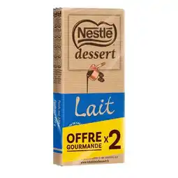 Carrefour NESTLÉ Tablettes de chocolat dessert Offre gourmande offre