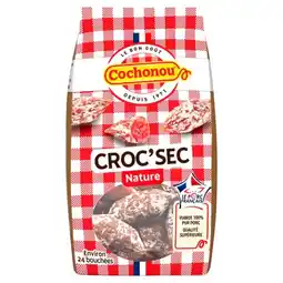 Carrefour COCHONOU Saucisson Croc'Sec offre