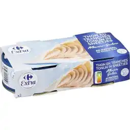 Carrefour CARREFOUR EXTRA Thon Albacore en tranches offre