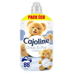Carrefour CAJOLINE Adoucissant concentré ''Pack éco'' offre