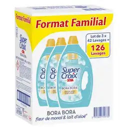 Carrefour SUPERCROIX Lessive liquide Format Familial offre