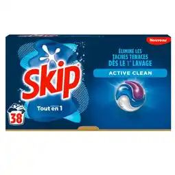 Carrefour SKIP Lessive en capsules offre