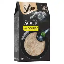 Carrefour SHEBA Soupes pour chats offre