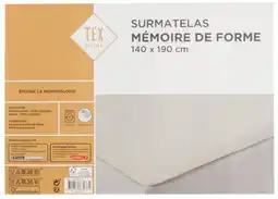 Carrefour TEX HOME SUR TOUTES LES PROTECTIONS DE LITERIE offre