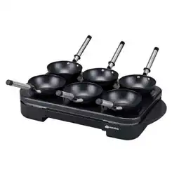 Carrefour MANDINE Appareil mini crêpes et mini woks offre