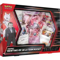 Carrefour POKEMON Coffret Mewtwo-ex de la Team Rocket Pokémon offre