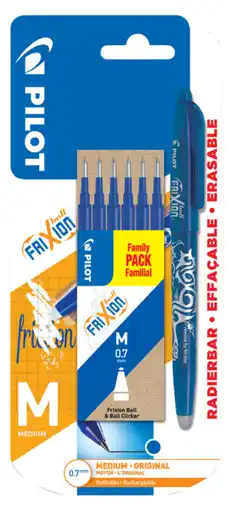 Carrefour PILOT SUR TOUS LES ROLLERS ET TOUTES LES RECHARGES FRIXION offre
