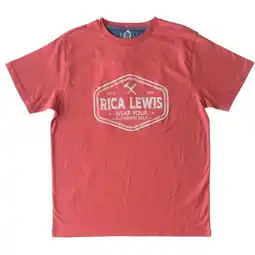 Carrefour RICA LEWIS T-shirt à manches courtes imprimé homme offre