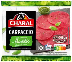 Carrefour Market Carpaccio de boeuf basilic CHARAL offre